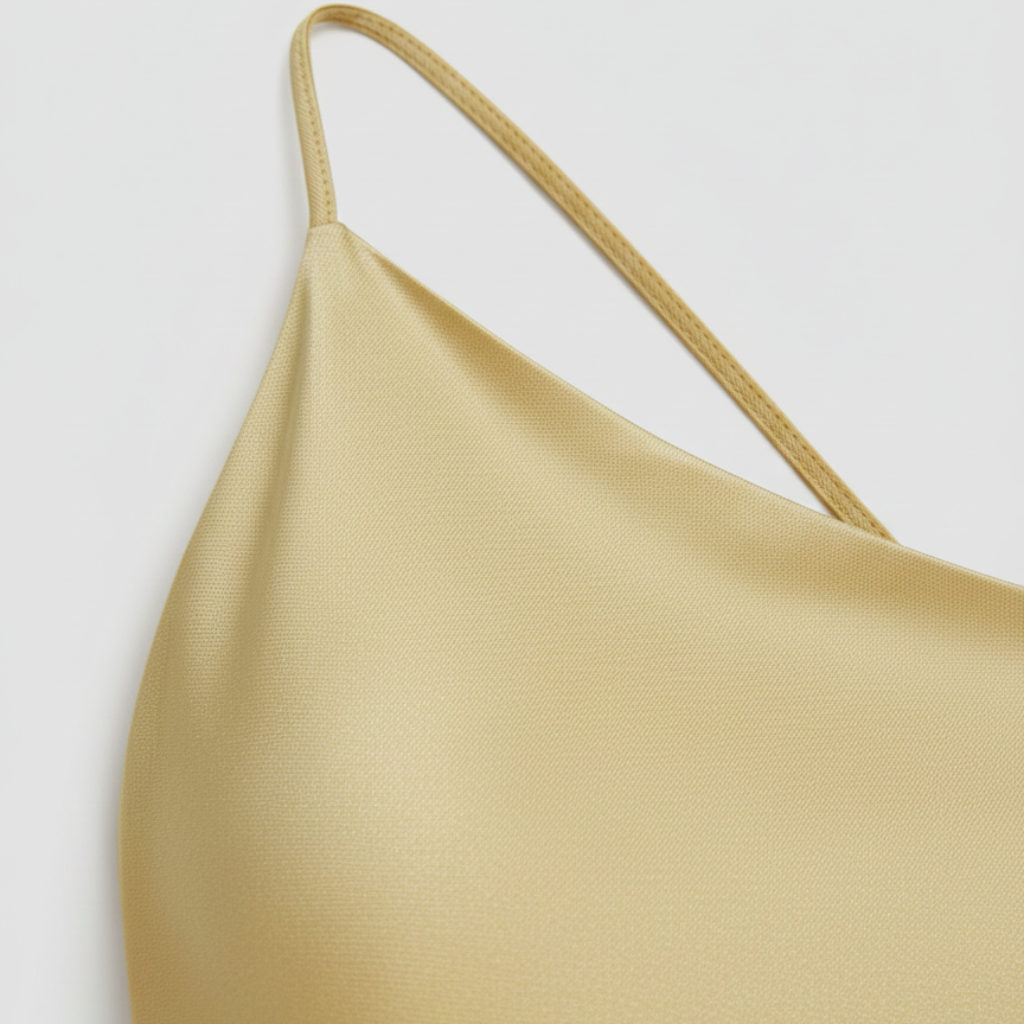 Women’s Satin Maxi Dress with Side Slit