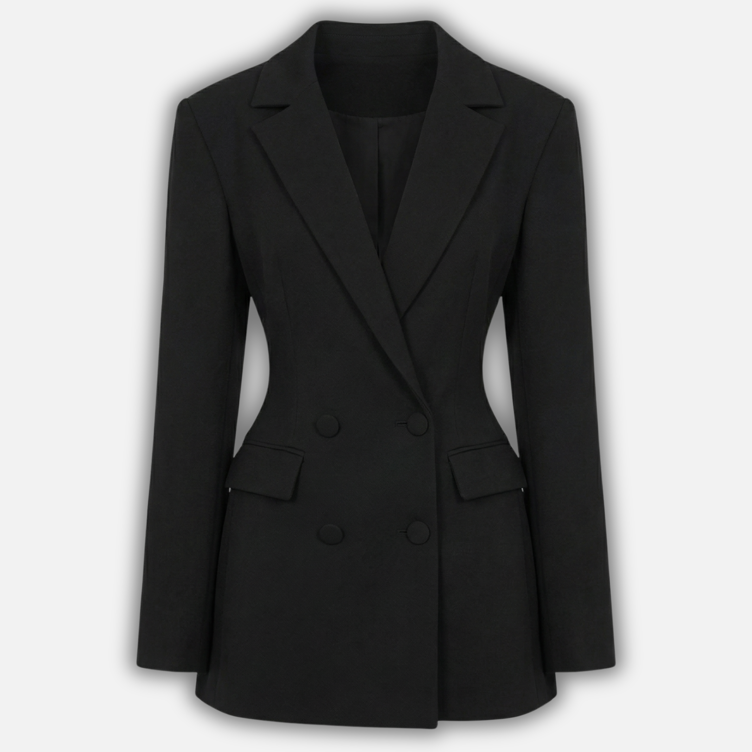 Women’s Structured Blazer with Notched Lapels