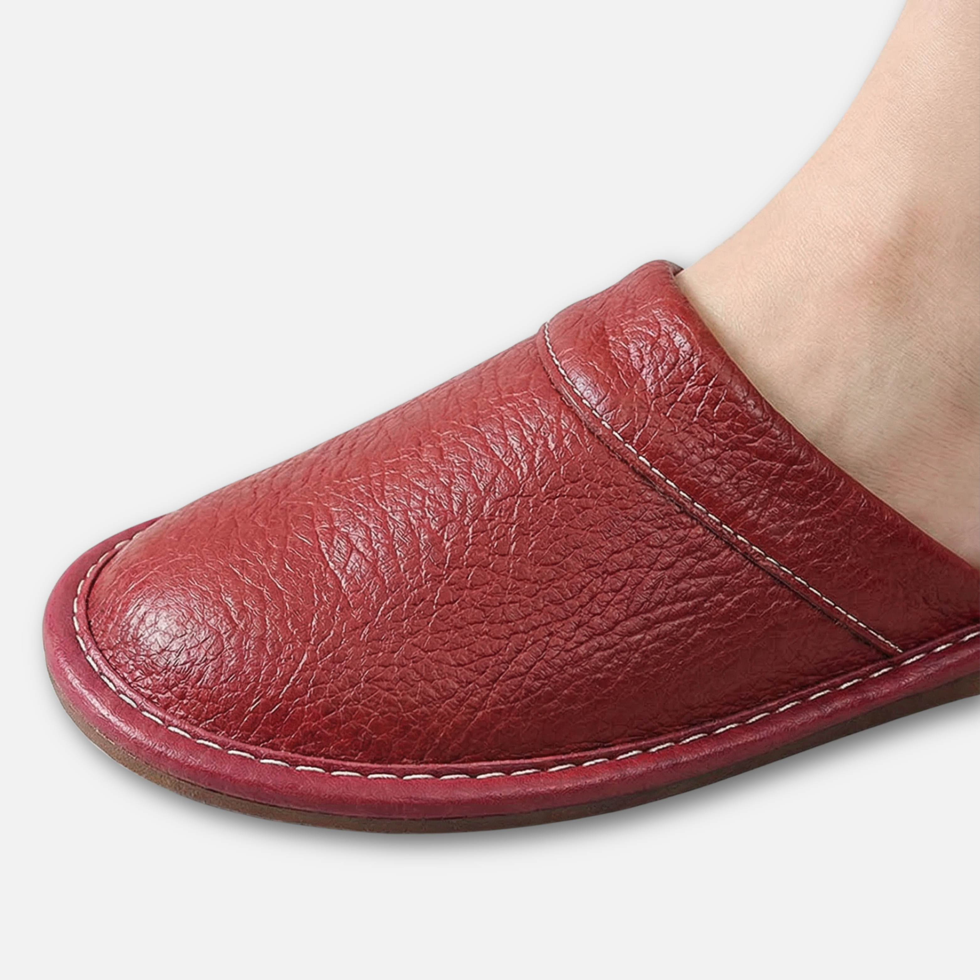 Ergonomic Slip-On Slippers with Durable Sole for Men