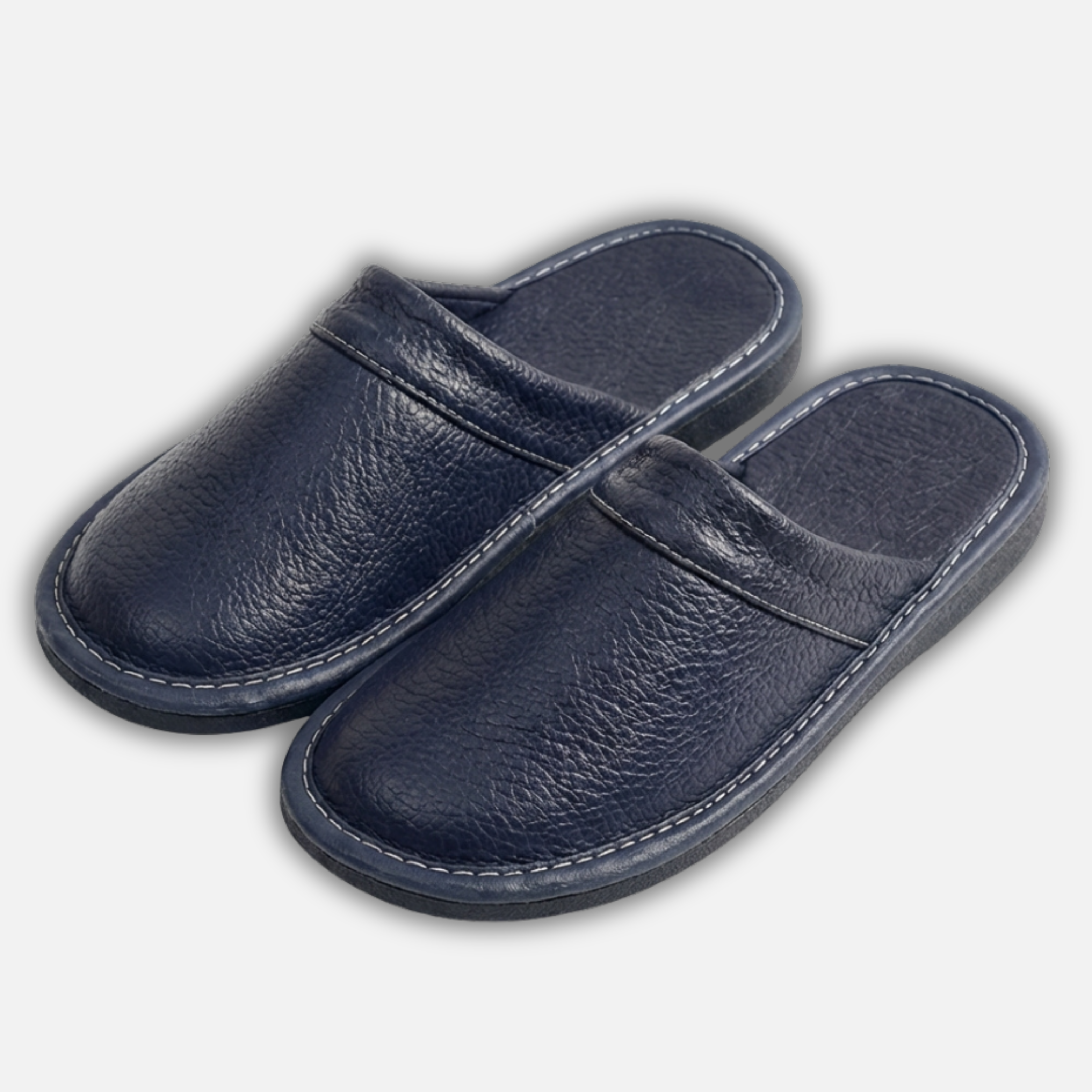 Ergonomic Slip-On Slippers with Durable Sole for Men