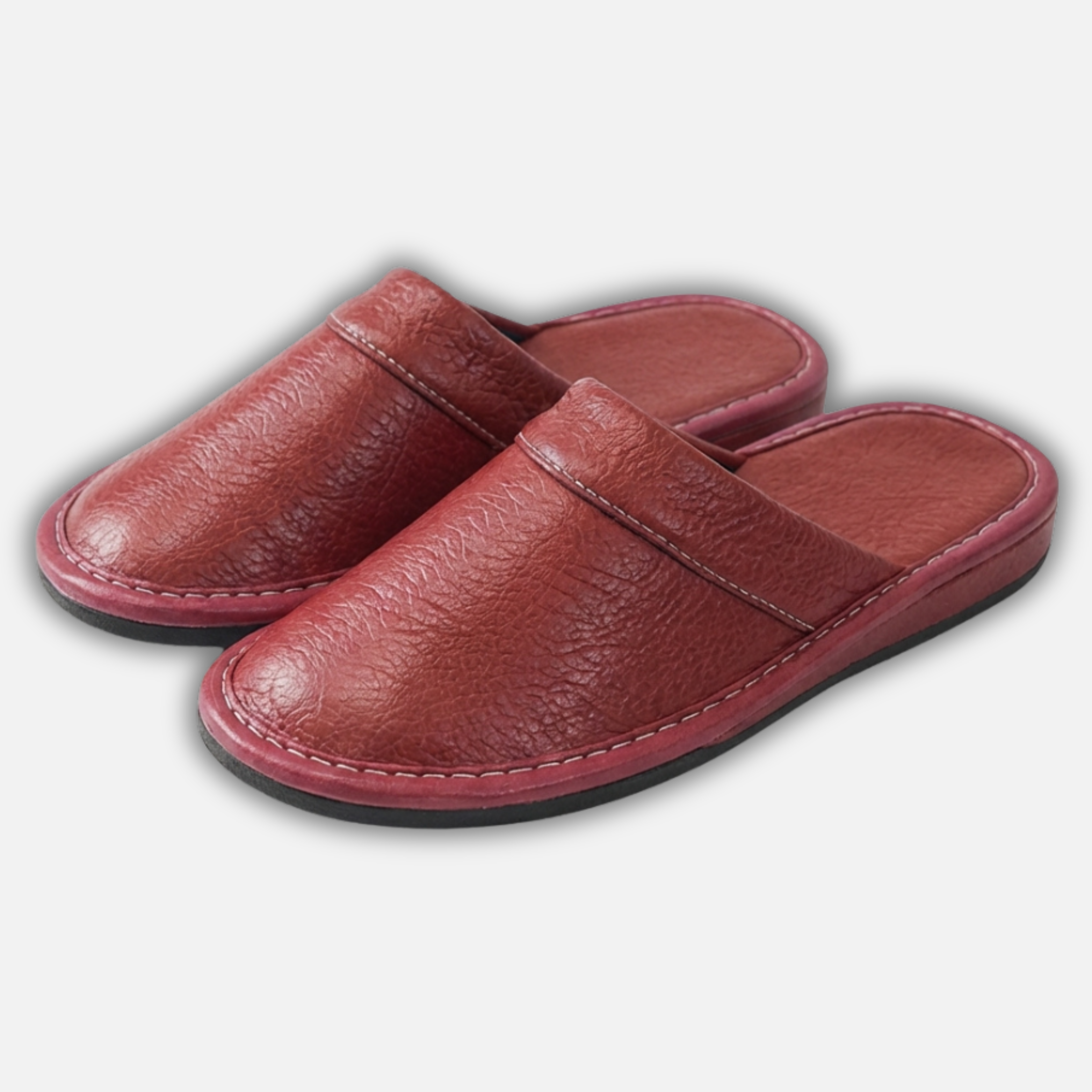 Ergonomic Slip-On Slippers with Durable Sole for Men
