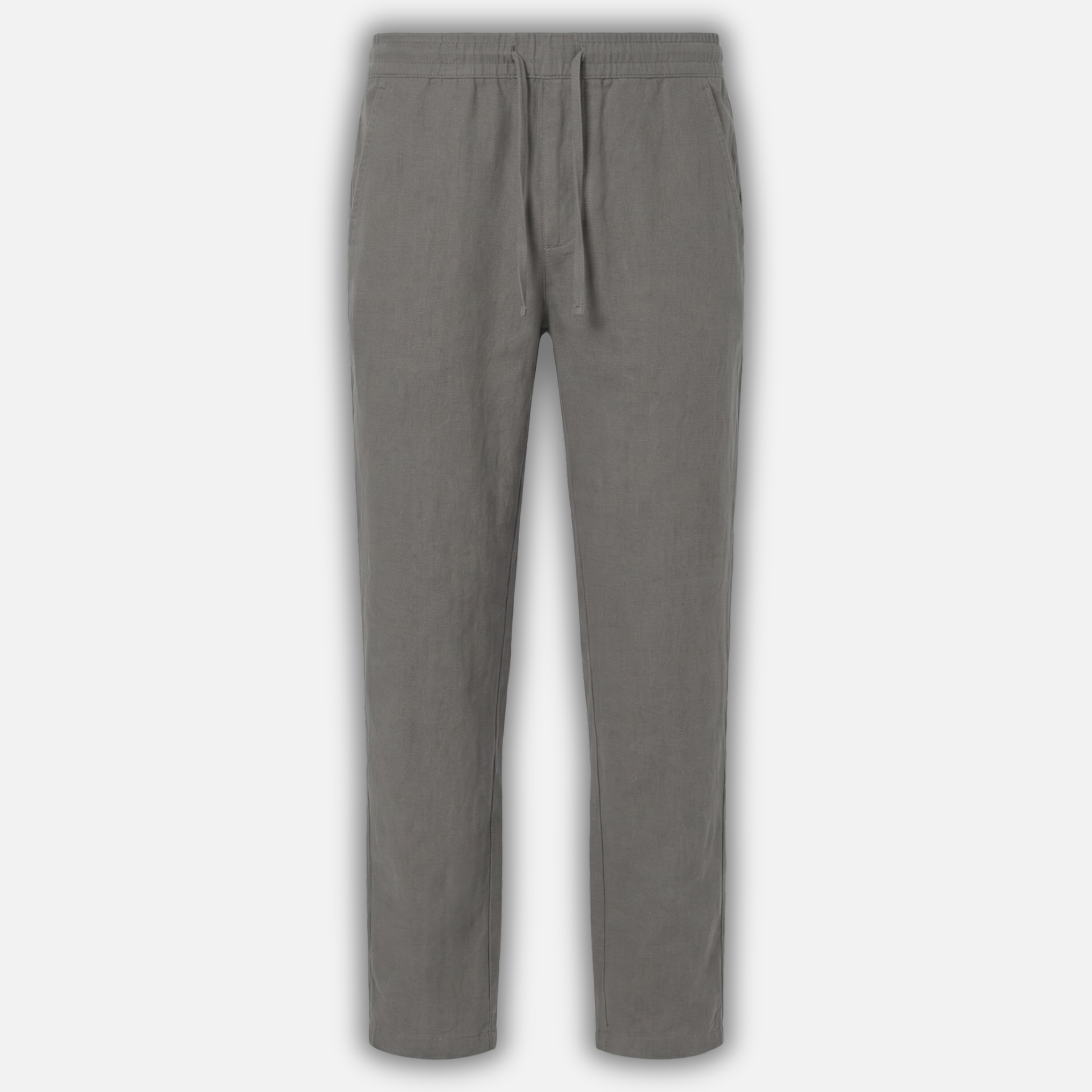 Men’s Linen Trousers with Elastic Waistband