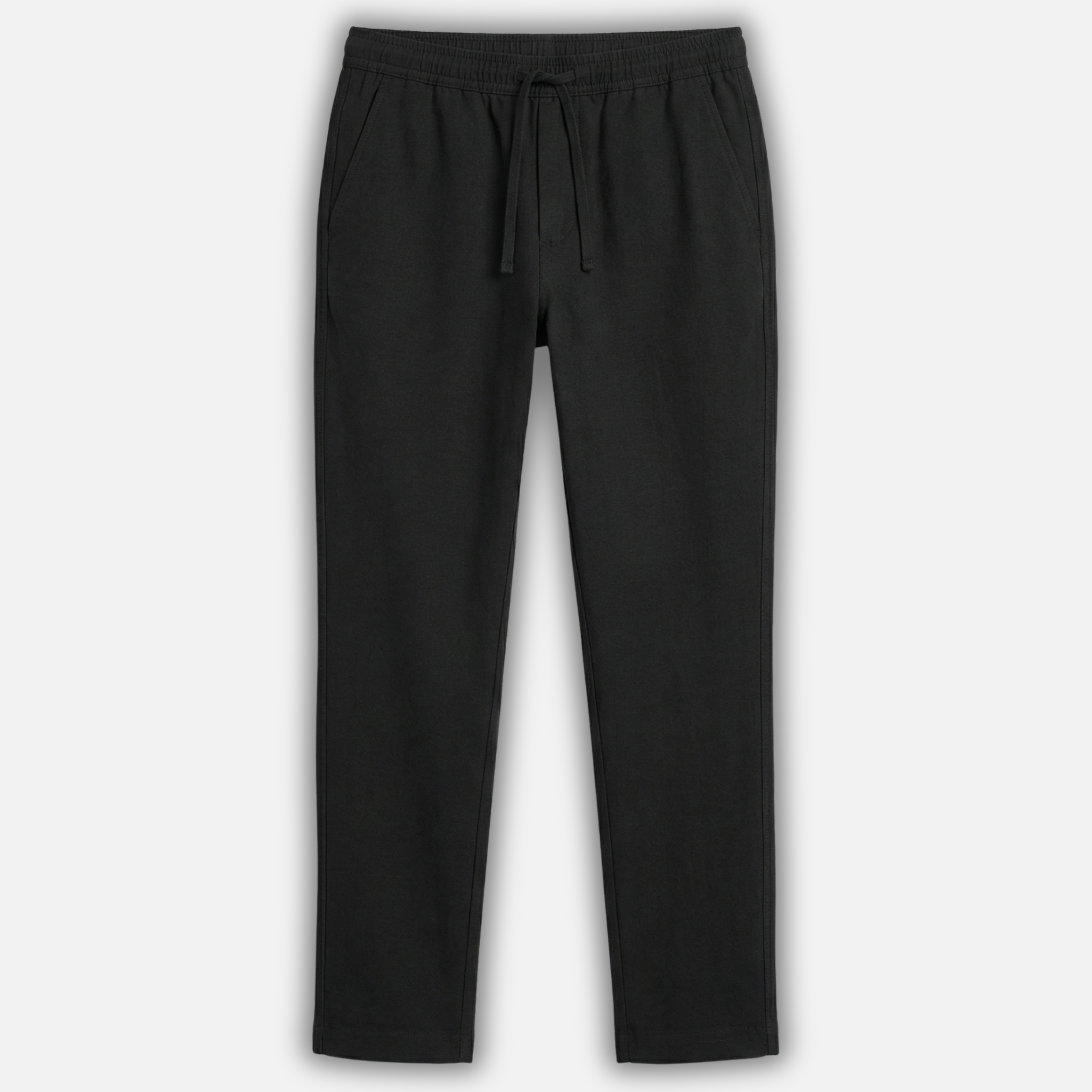 Men’s Linen Trousers with Elastic Waistband
