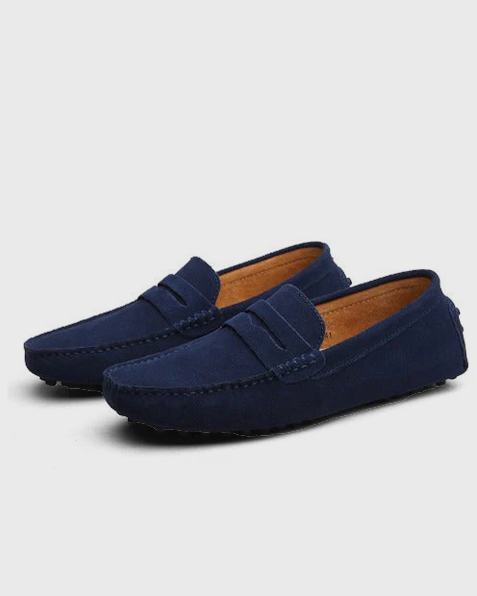 Men’s Elegant Suede Loafers with Soft Interior