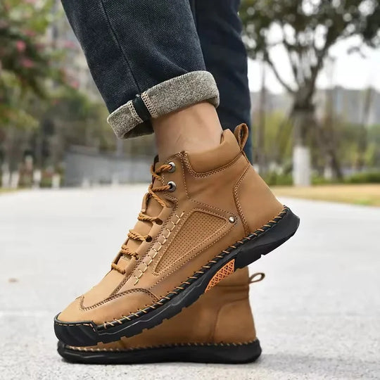 Salkin | Rugged Leather Shoes with Everyday Support