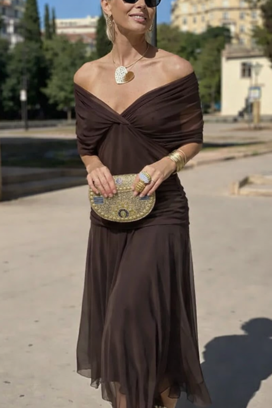 Regina | Graceful Flowing Maxi Dress