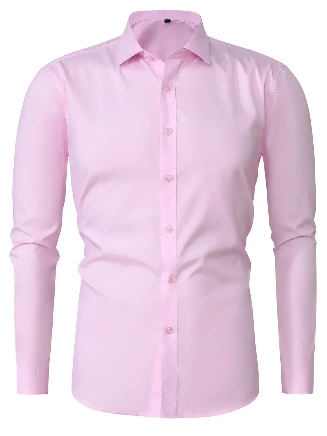 Hunter | Elegant Long Sleeve Button-Up Shirt