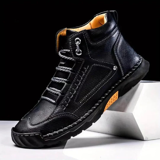 Salkin | Rugged Leather Shoes with Everyday Support