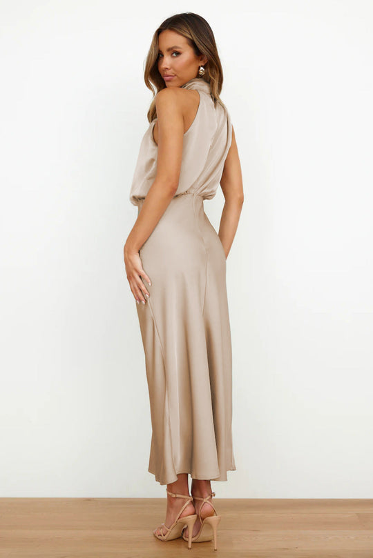 QUENTIN | SAHARA DRAPE DRESS