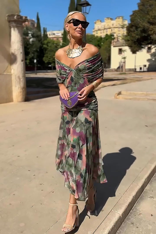 Regina | Graceful Flowing Maxi Dress