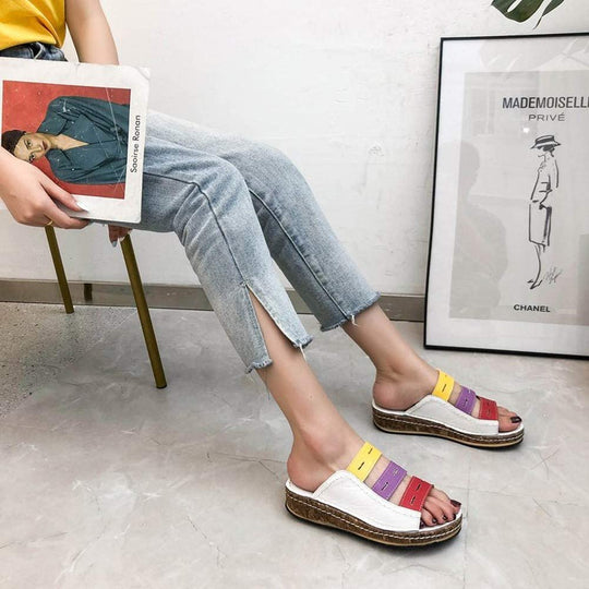 PREMIUM ORTHOPEDIC TRICOLOR SANDALS - 2025 BEST SELLER