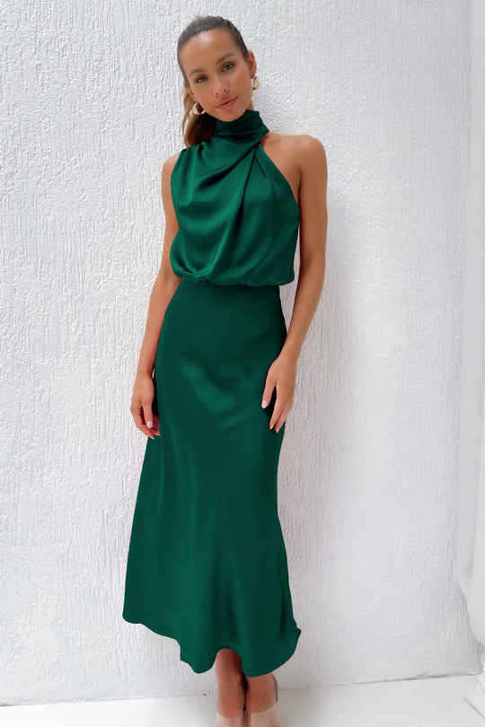 QUENTIN | SAHARA DRAPE DRESS