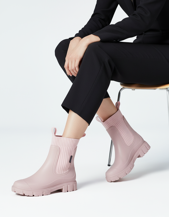 Women’s Water Resistant Wellington Boots with Non-Slip Sole