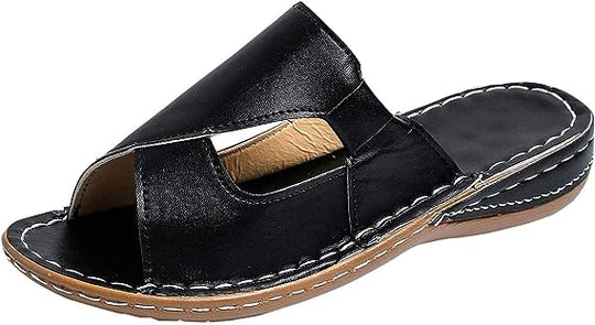 WOMEN CASUAL SUMMER COMFY SLIP ON SANDALS 2025