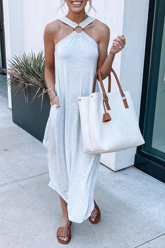 Jezrah - Halter Breeze Dress