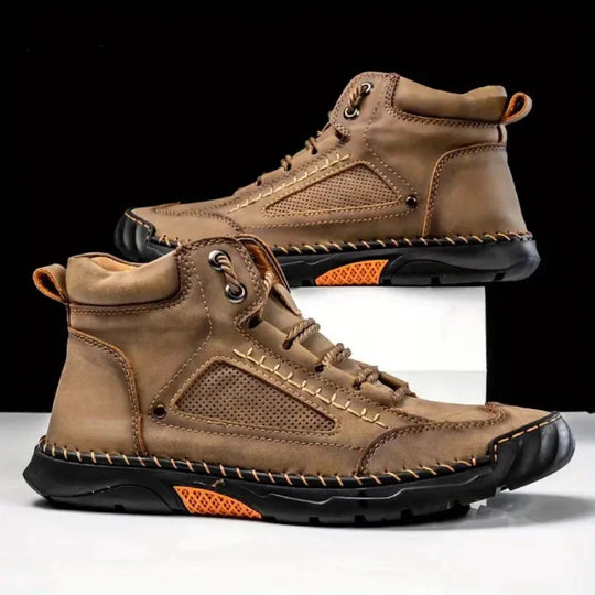 Salkin | Rugged Leather Shoes with Everyday Support