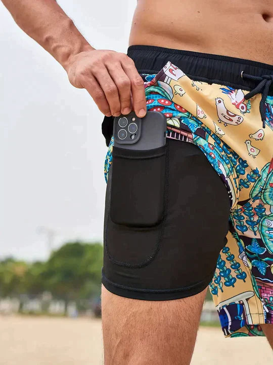 Men’s Swim Shorts with Inner Lining