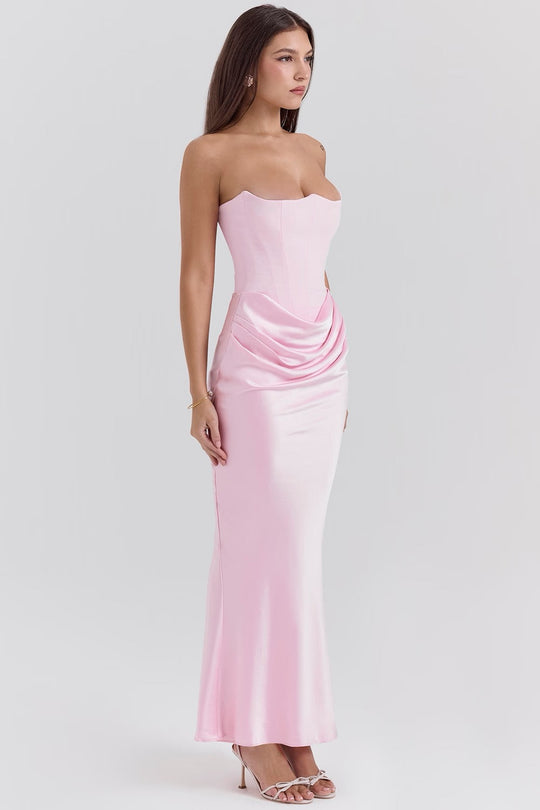 EDEN | POLISHED SATIN GOWN