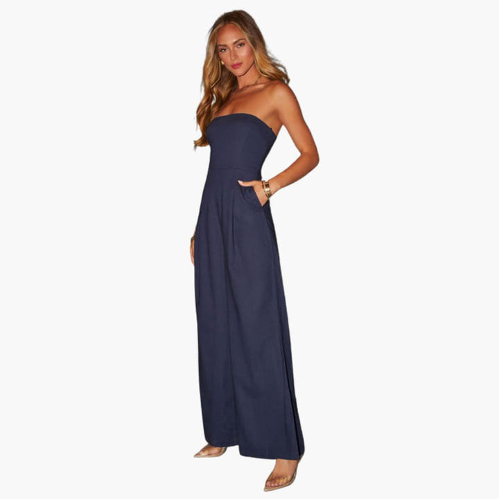 Strapless Women's Jumpsuit | Casual