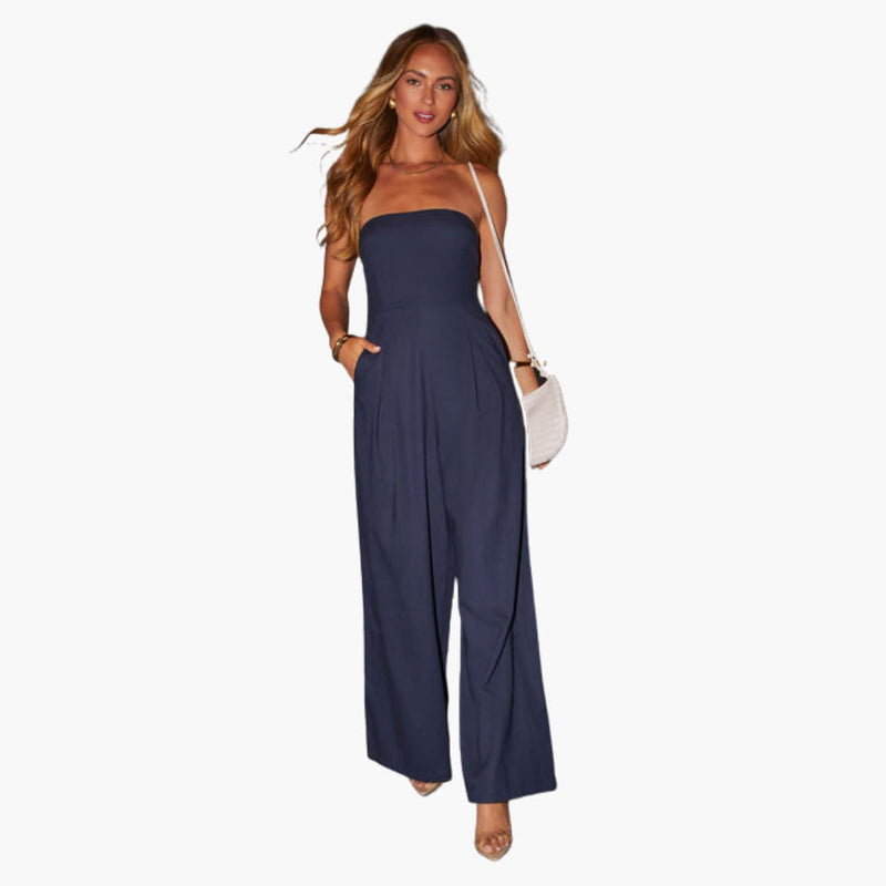Strapless Women's Jumpsuit | Casual