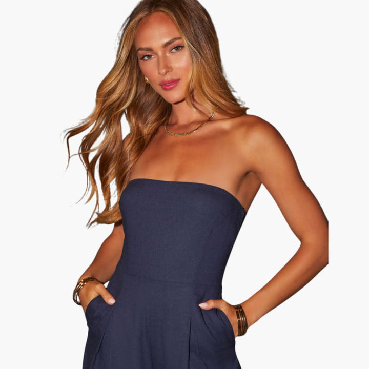 Strapless Women's Jumpsuit | Casual