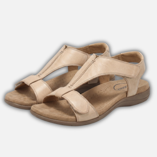 Adjustable Strap Sandals with Cushioned Sole for Women