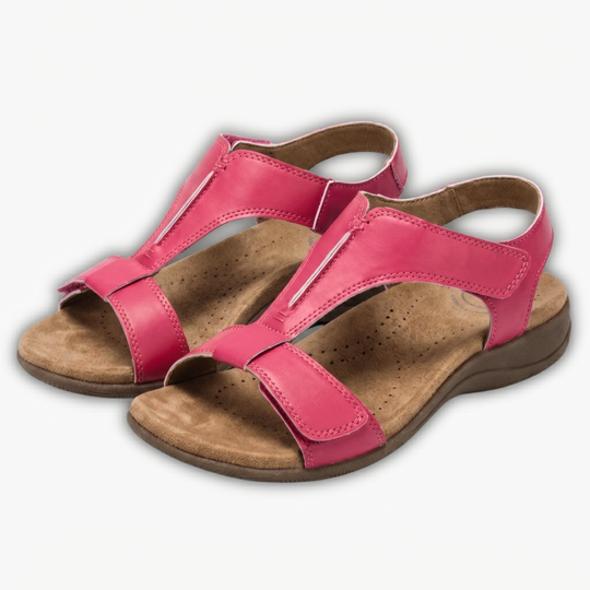 Adjustable Strap Sandals with Cushioned Sole for Women