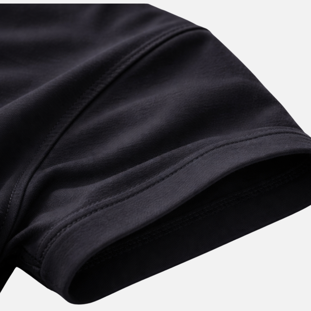 Men’s Crewneck Short Sleeve T-Shirt with Clean Finish