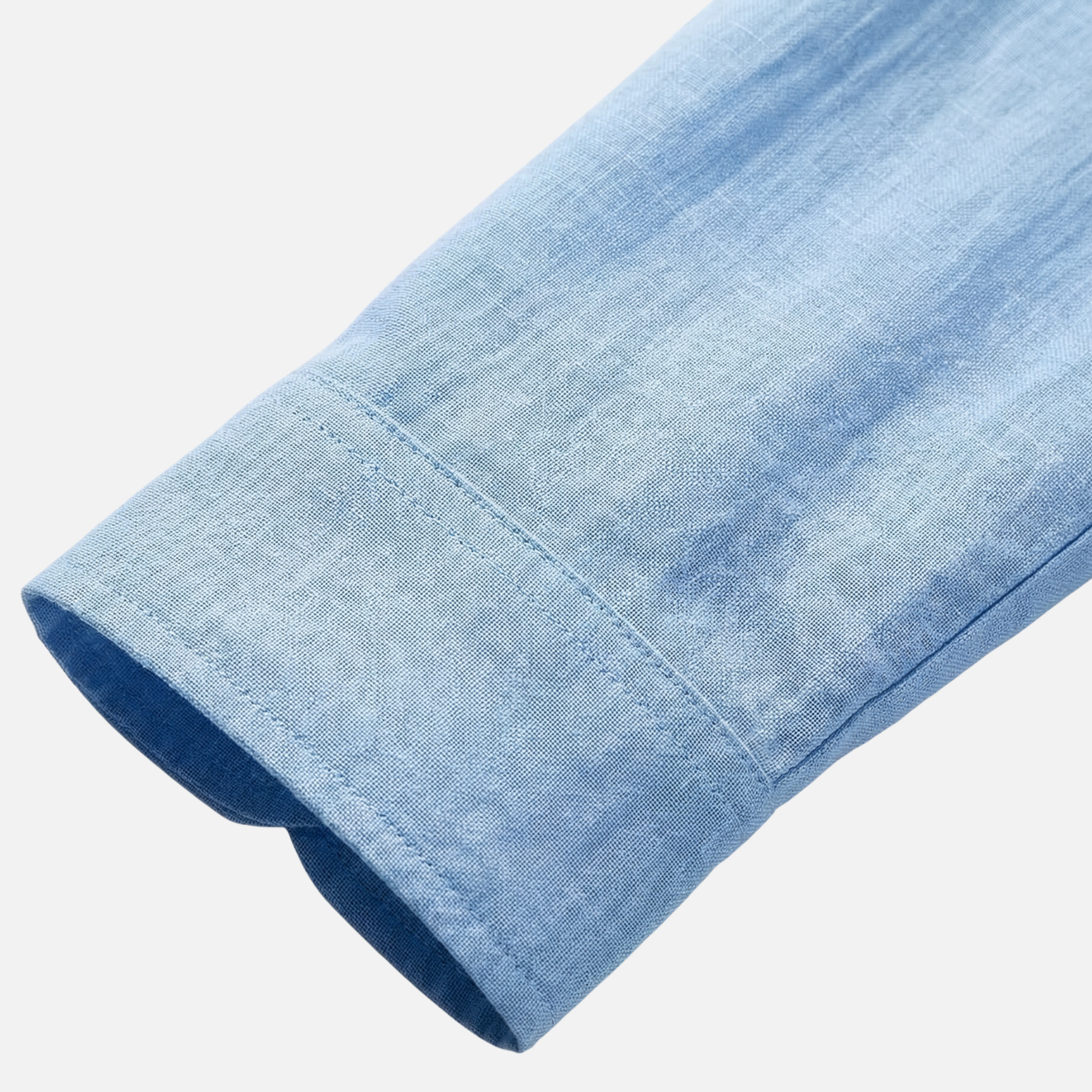 Men’s Relaxed Fit Linen Shirt with Long Sleeves