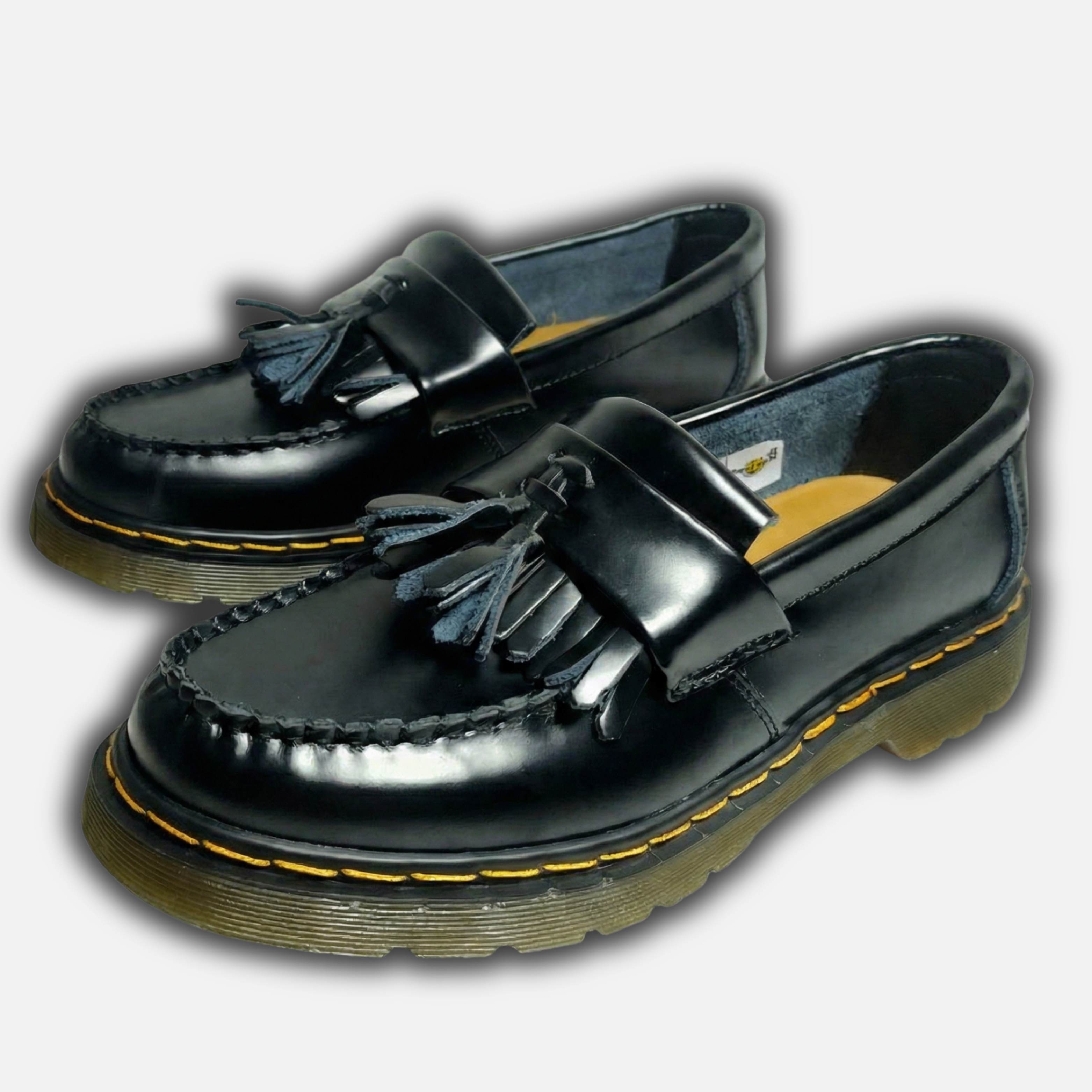 Men’s Tassel-Detail Loafers with Polished Finish
