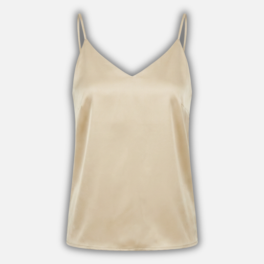 Women’s Bias Cut Cami Top with V-Neckline