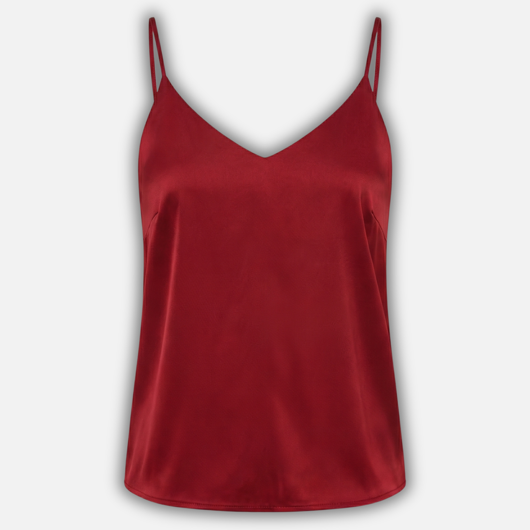 Women’s Bias Cut Cami Top with V-Neckline
