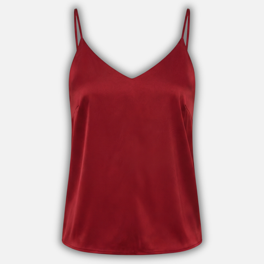 Women’s Bias Cut Cami Top with V-Neckline