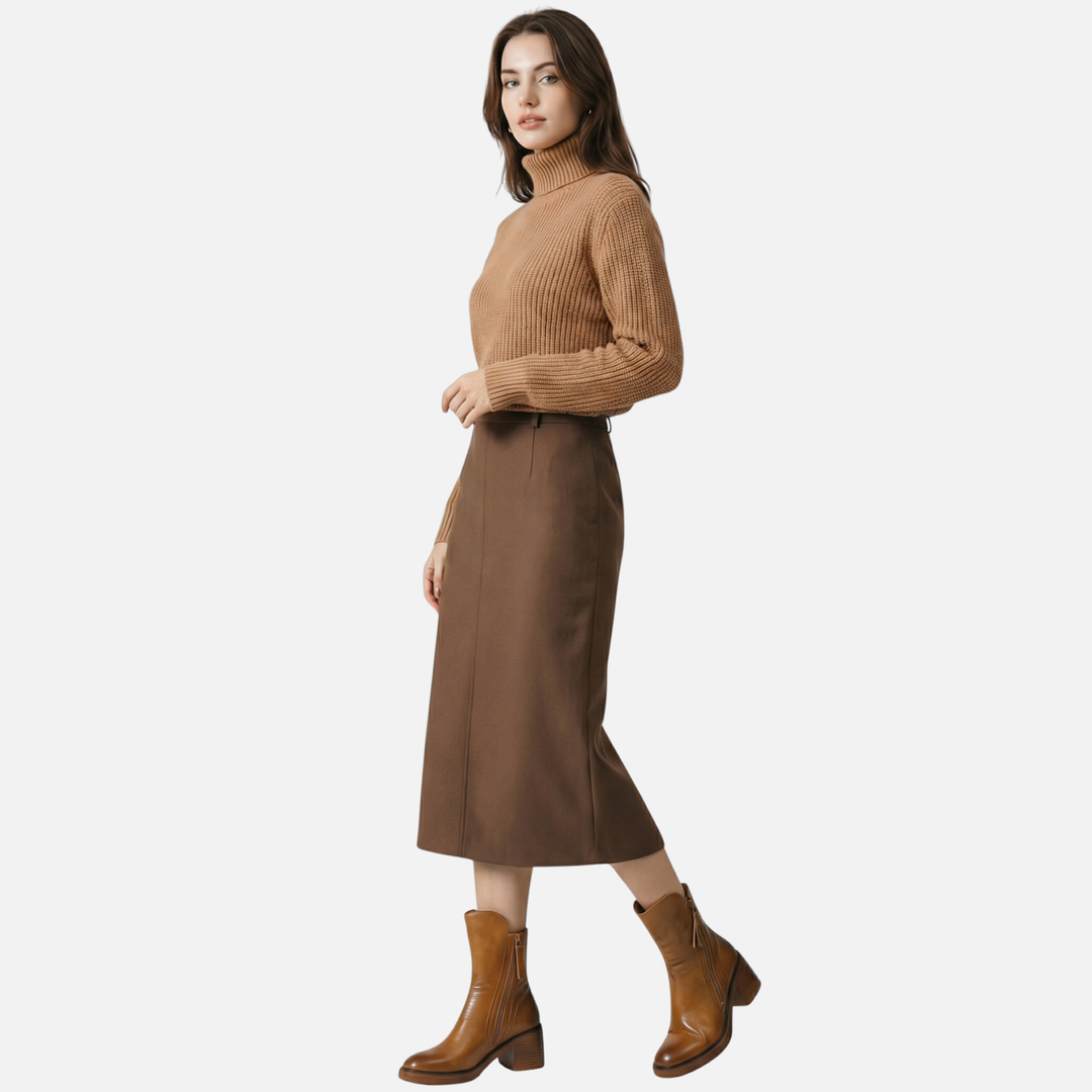 Women’s Block Heel Ankle Boots with Side Closure
