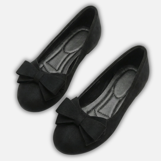 Women’s Bow-Detail Loafers with Rounded Toe
