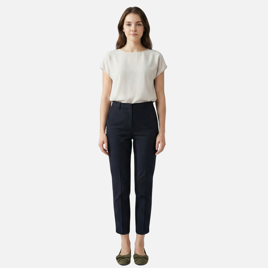 Women’s Bow-Detail Loafers with Rounded Toe