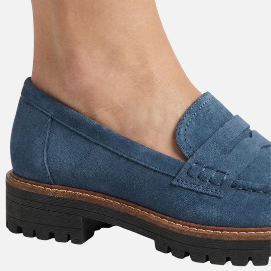 Women’s Chunky Loafer Shoes with Lug Sole