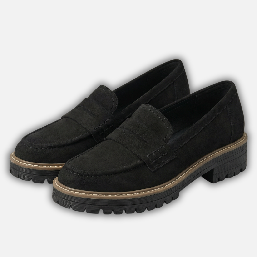 Women’s Chunky Loafer Shoes with Lug Sole