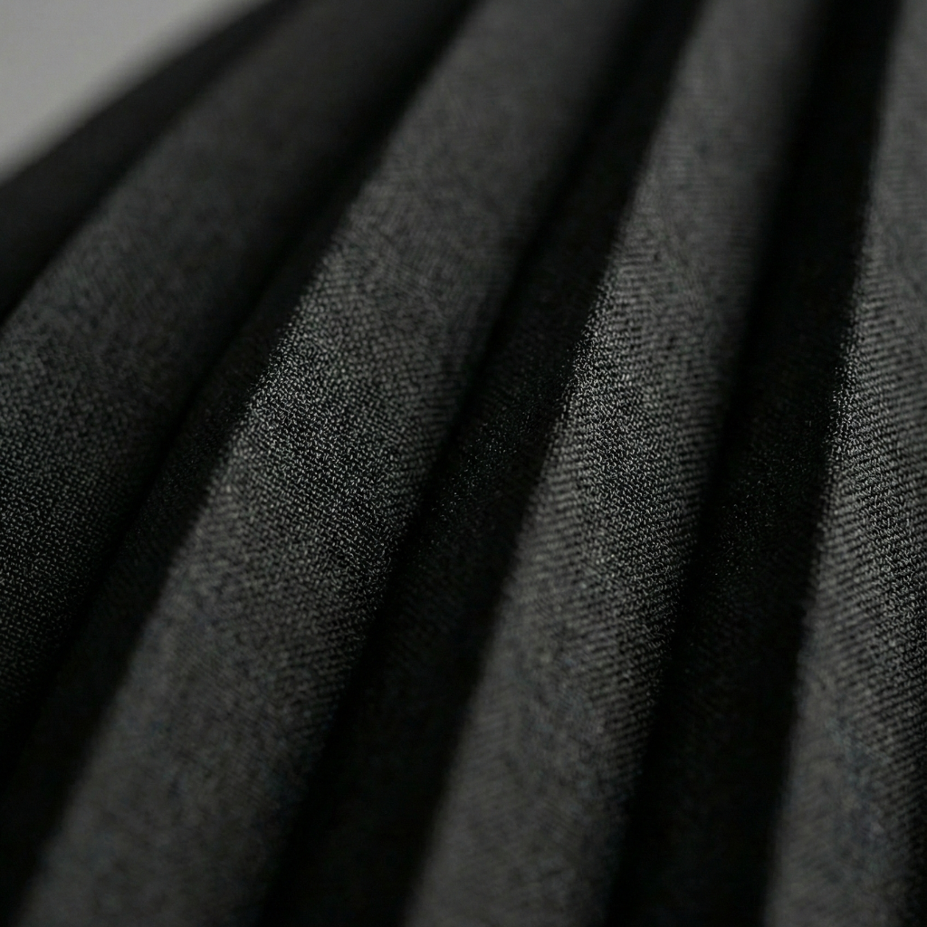 Women’s Pleated Midi Dress with V-Neck Bodice