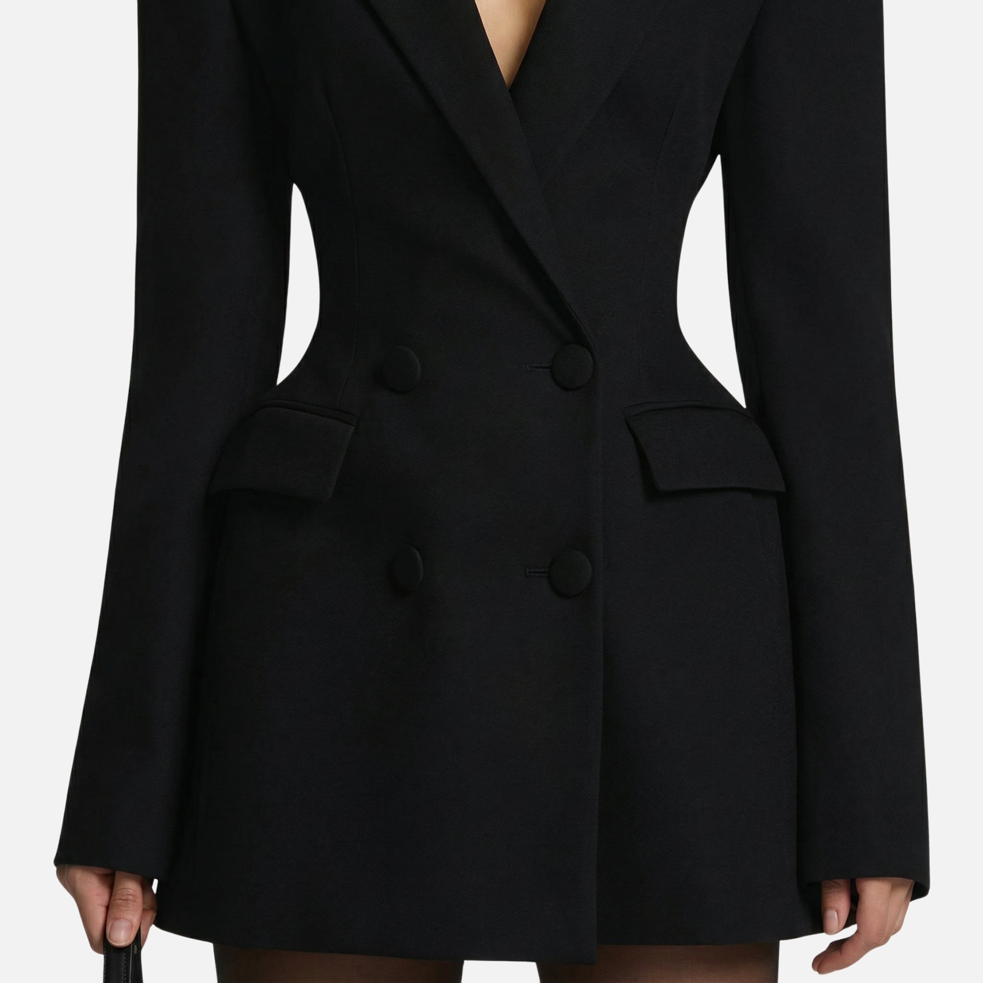 Women’s Structured Blazer with Notched Lapels