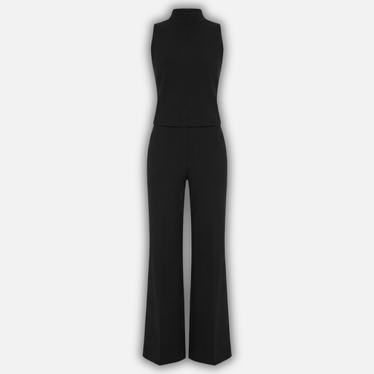 Women’s Wide-Leg Jumpsuit with Halter Neckline
