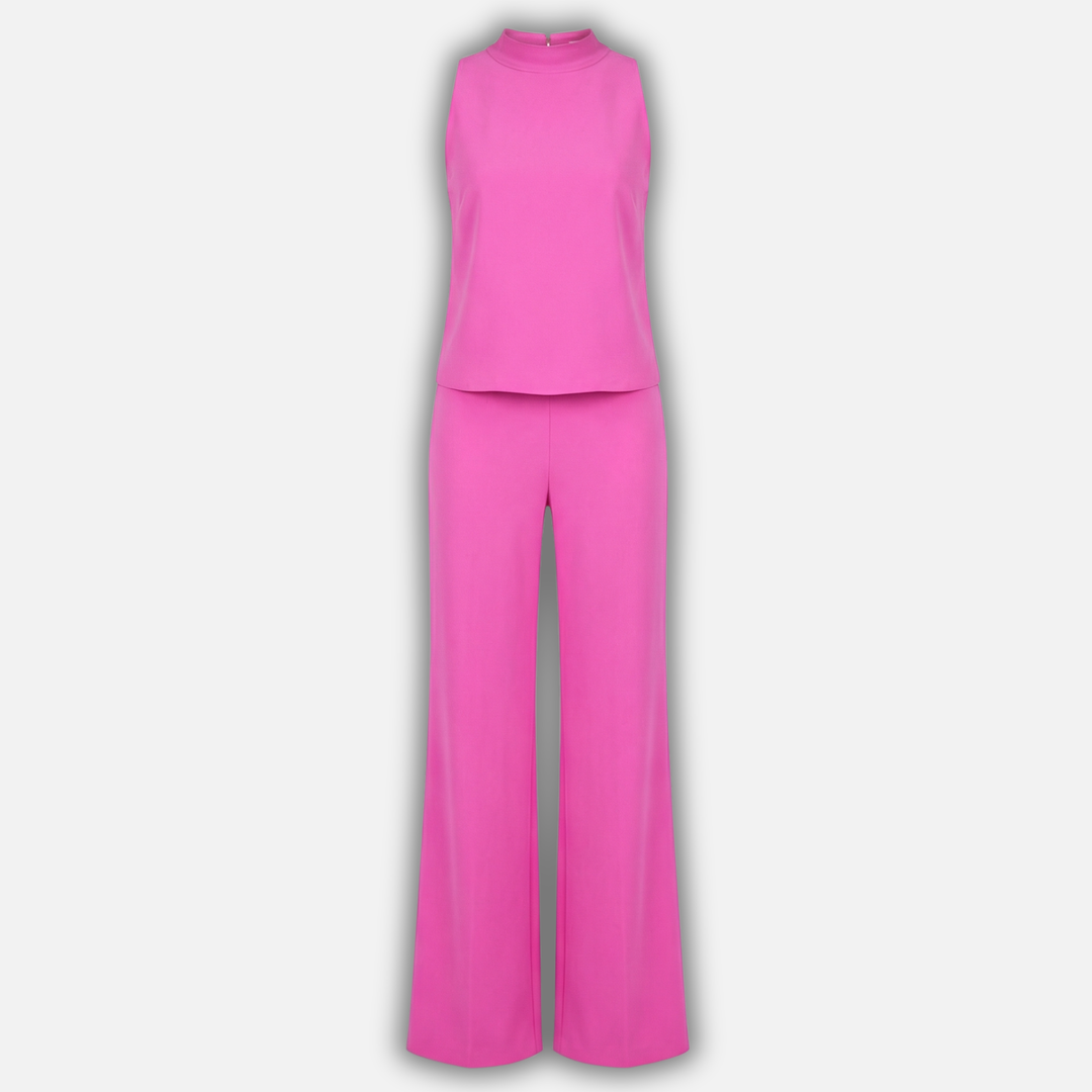 Women’s Wide-Leg Jumpsuit with Halter Neckline