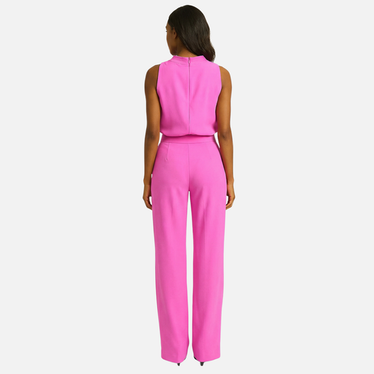 Women’s Wide-Leg Jumpsuit with Halter Neckline