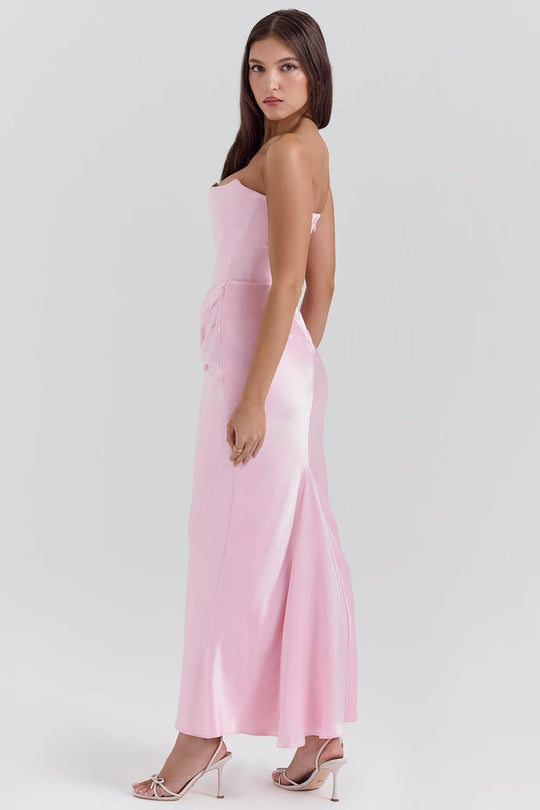 EDEN | POLISHED SATIN GOWN