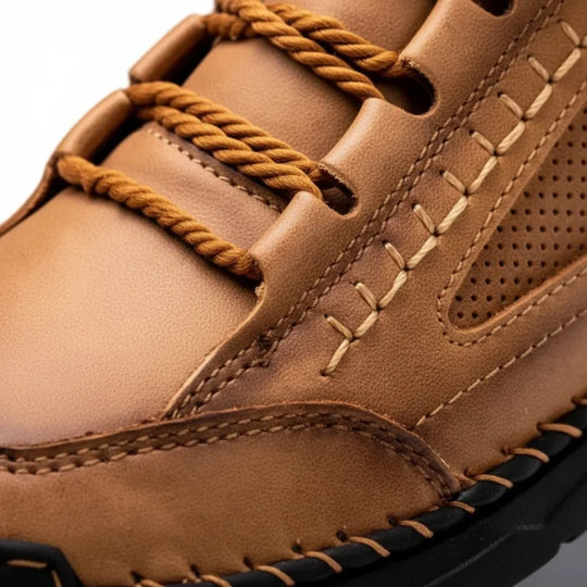 Salkin | Rugged Leather Shoes with Everyday Support