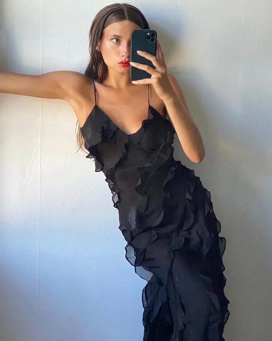 LYLA | FLAMENCO MUSE DRESS