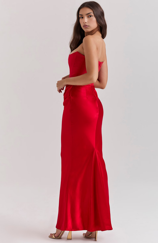 EDEN | POLISHED SATIN GOWN