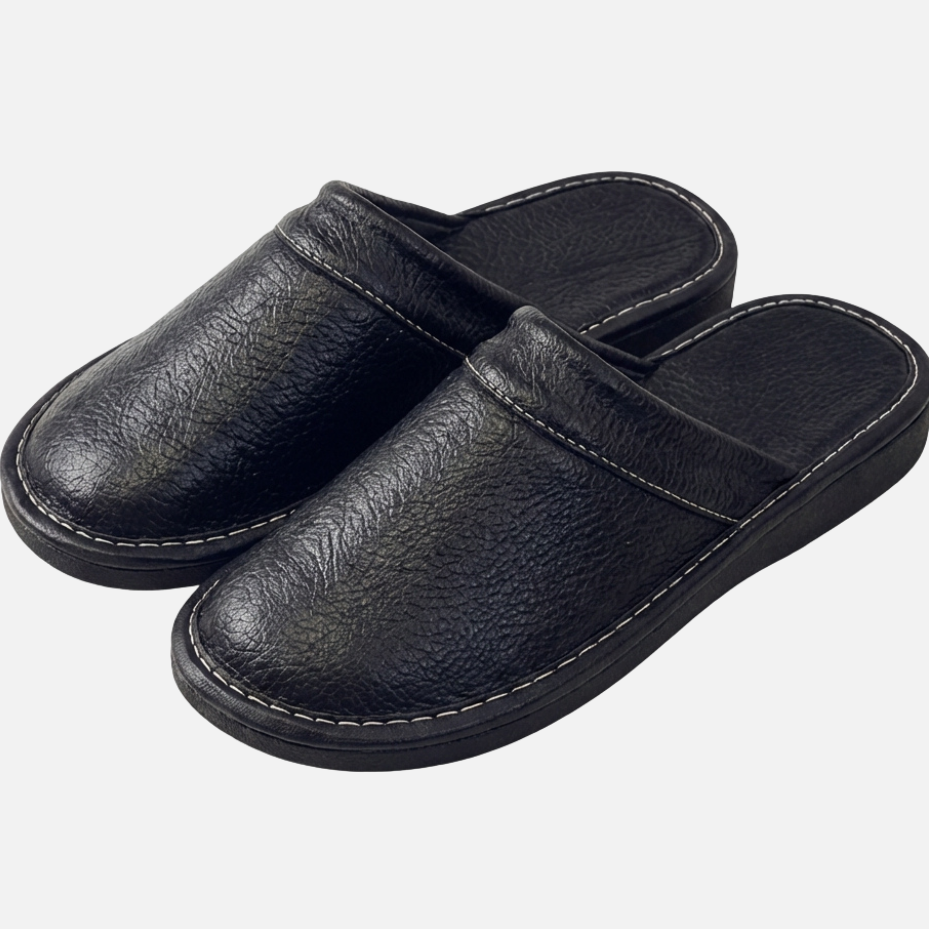 Ergonomic Slip-On Slippers with Durable Sole for Men