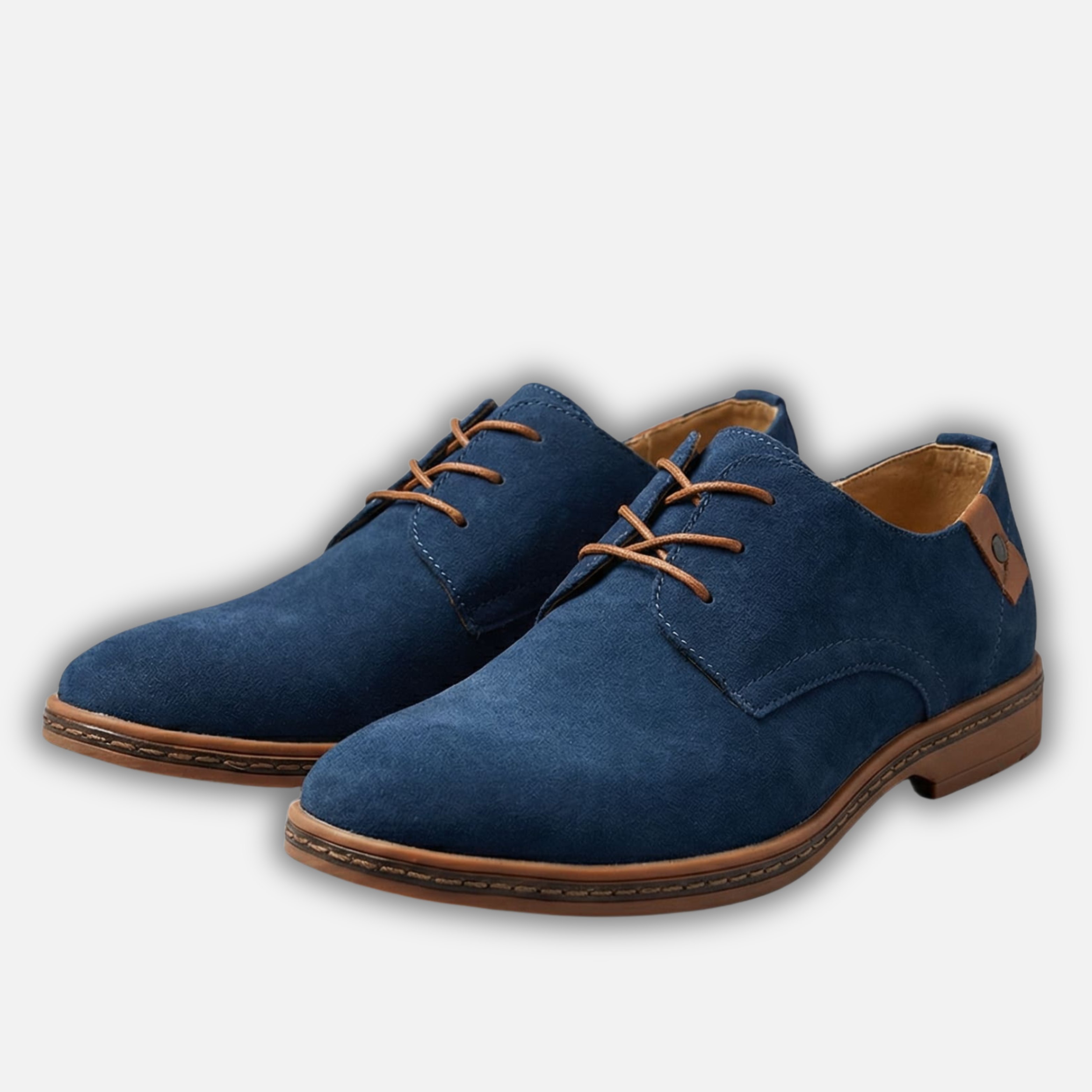 Lace-Up Casual Shoes with Durable Sole for Men