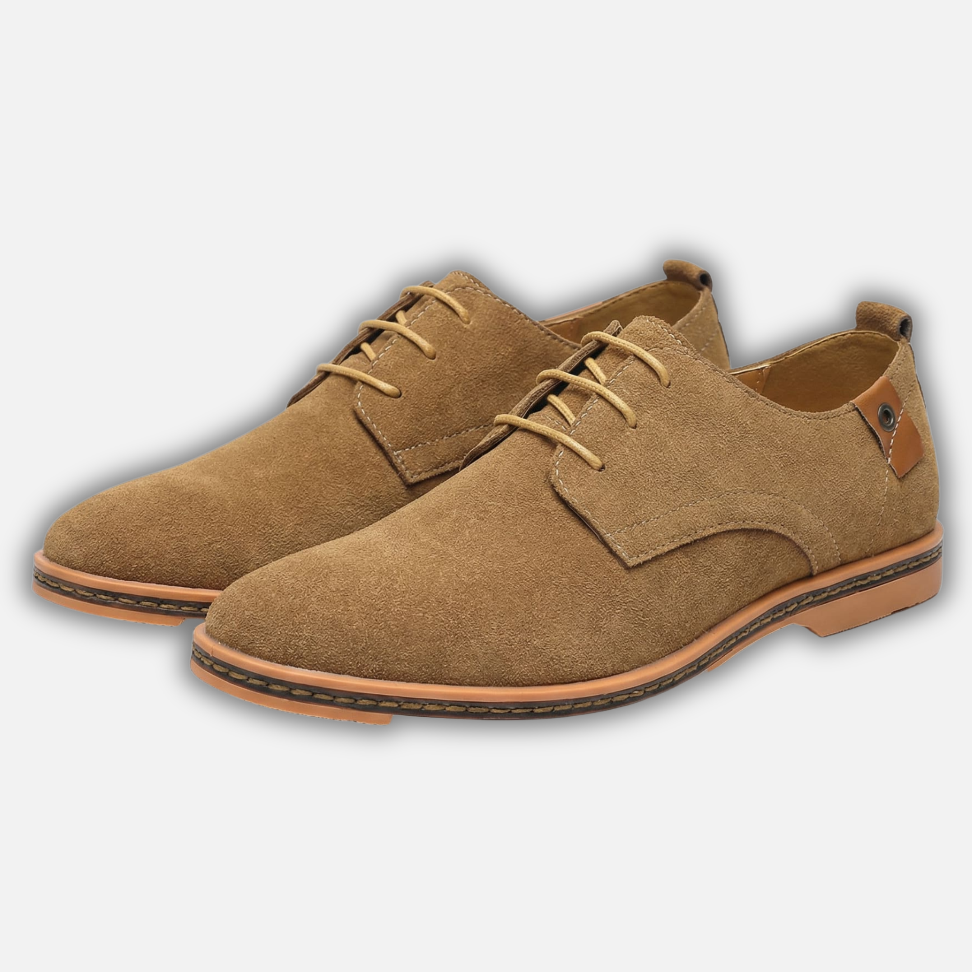 Lace-Up Casual Shoes with Durable Sole for Men